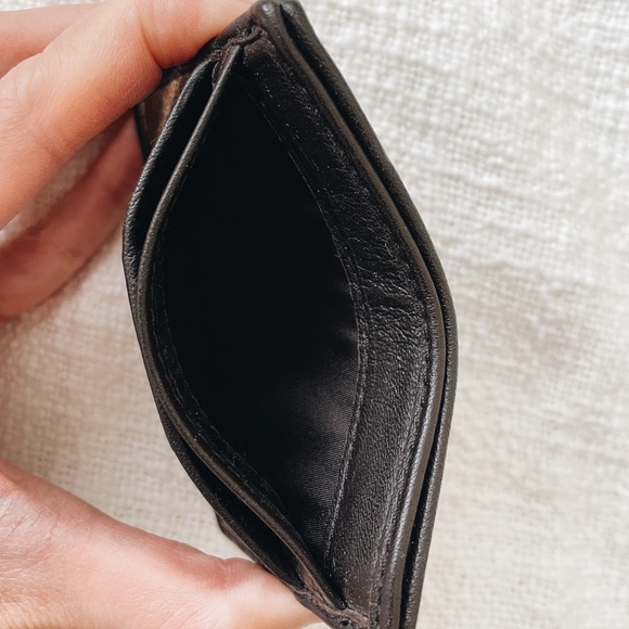 Coach leather card wallet - Picture 9 of 11